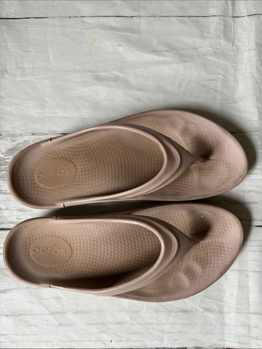 OOFOS Women’s Sandals in Light Pink plantar fasciitis eu 40 W